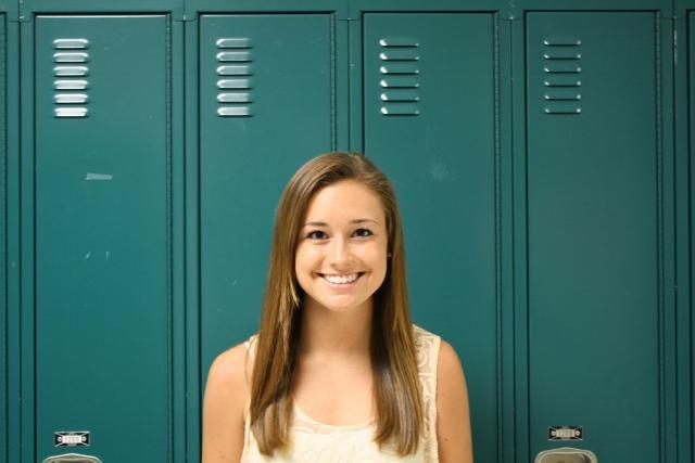 Rising senior Catie Williams posed with a charismatic smile with hopes that she will be the senior class treasurer for the 2014-2015 school year.  She hopes to help lead the senior class with her charisma, strong voice, and new ideas. 