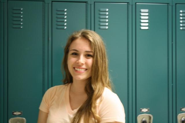 Rising senior Megan Middlebrooks beamed over the upcoming class elections.  She hopes to bring ideas from her old school in Texas to Potomac Falls.