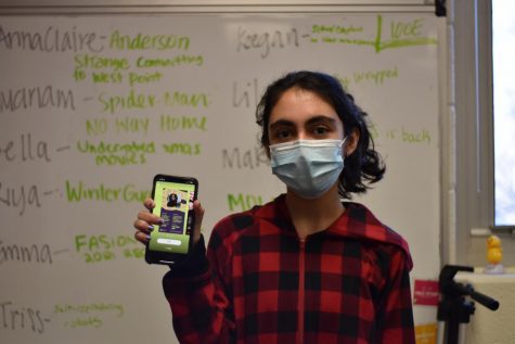 Roar staff writer and Feature Friday video editor, sophomore Mariam Tafwed shows off her spotify wrapped.